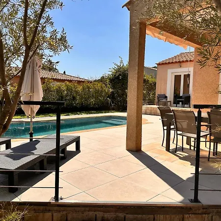 Prázdninový dům Superbe Avec Piscine Privee Le Bosc (Herault)